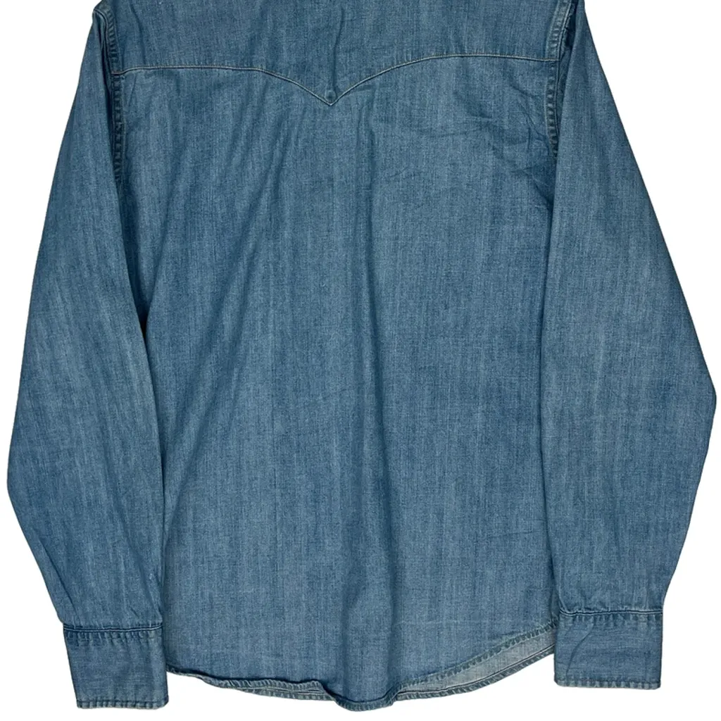 Levis Denim Shirt - Medium Blue Denim - Image 6