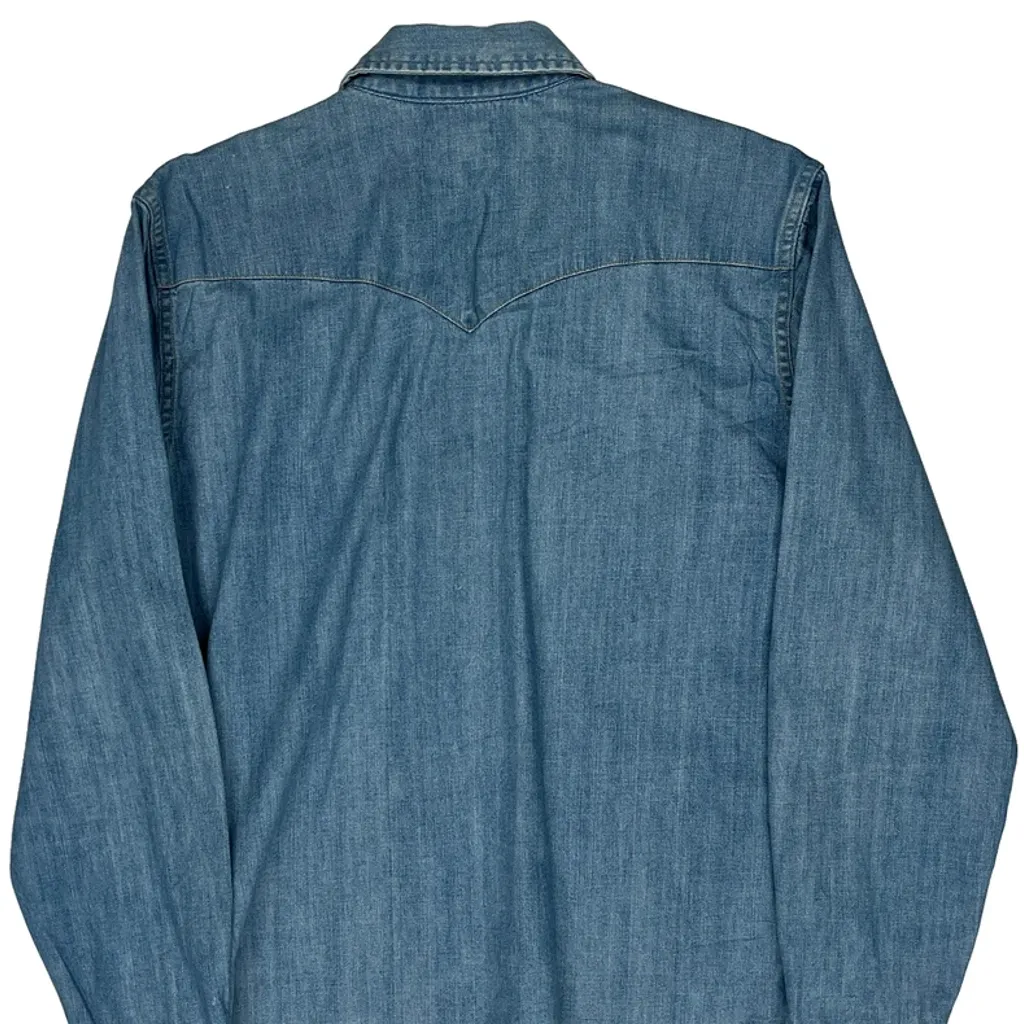 Levis Denim Shirt - Medium Blue Denim - Image 7