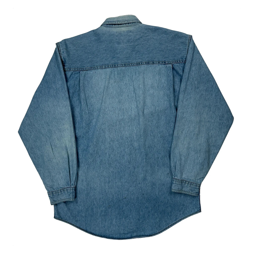 Levis Denim Shirt - Medium Blue Cotton - Image 2