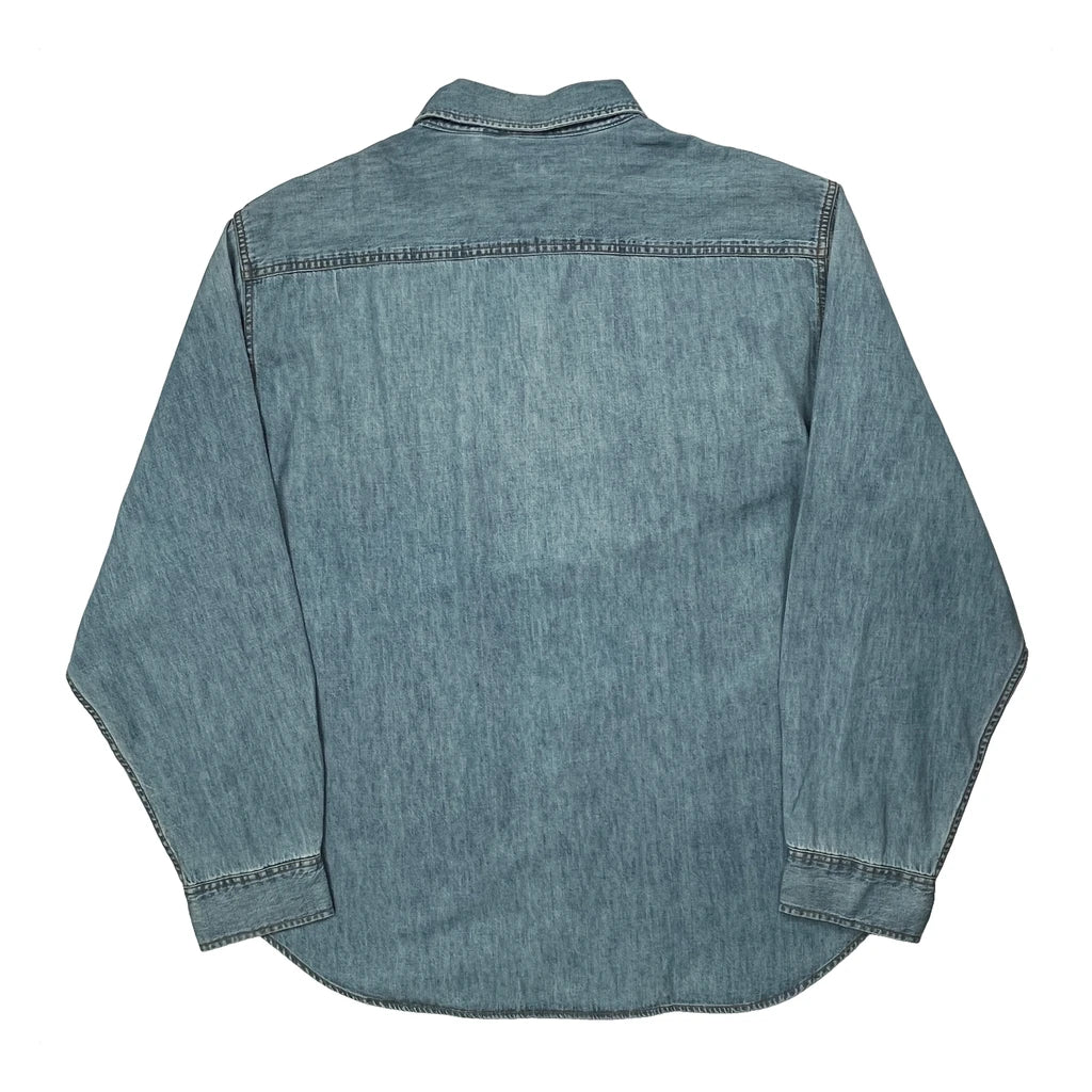 Levis Denim Shirt - XL Blue Cotton - Image 2
