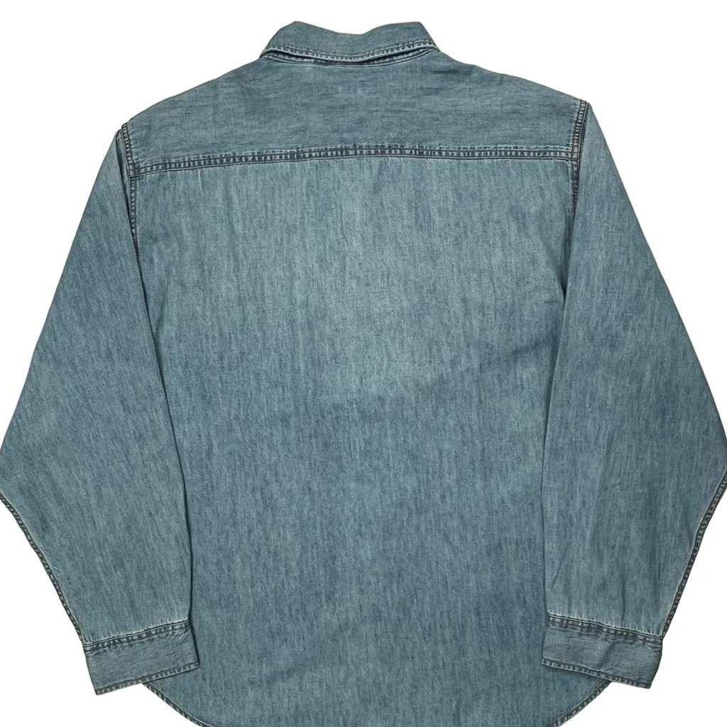 Levis Denim Shirt - XL Blue Cotton - Image 7