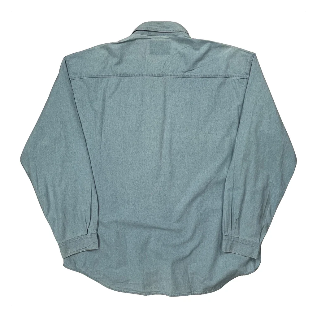 Levis Denim Shirt - XL Blue Cotton - Image 2