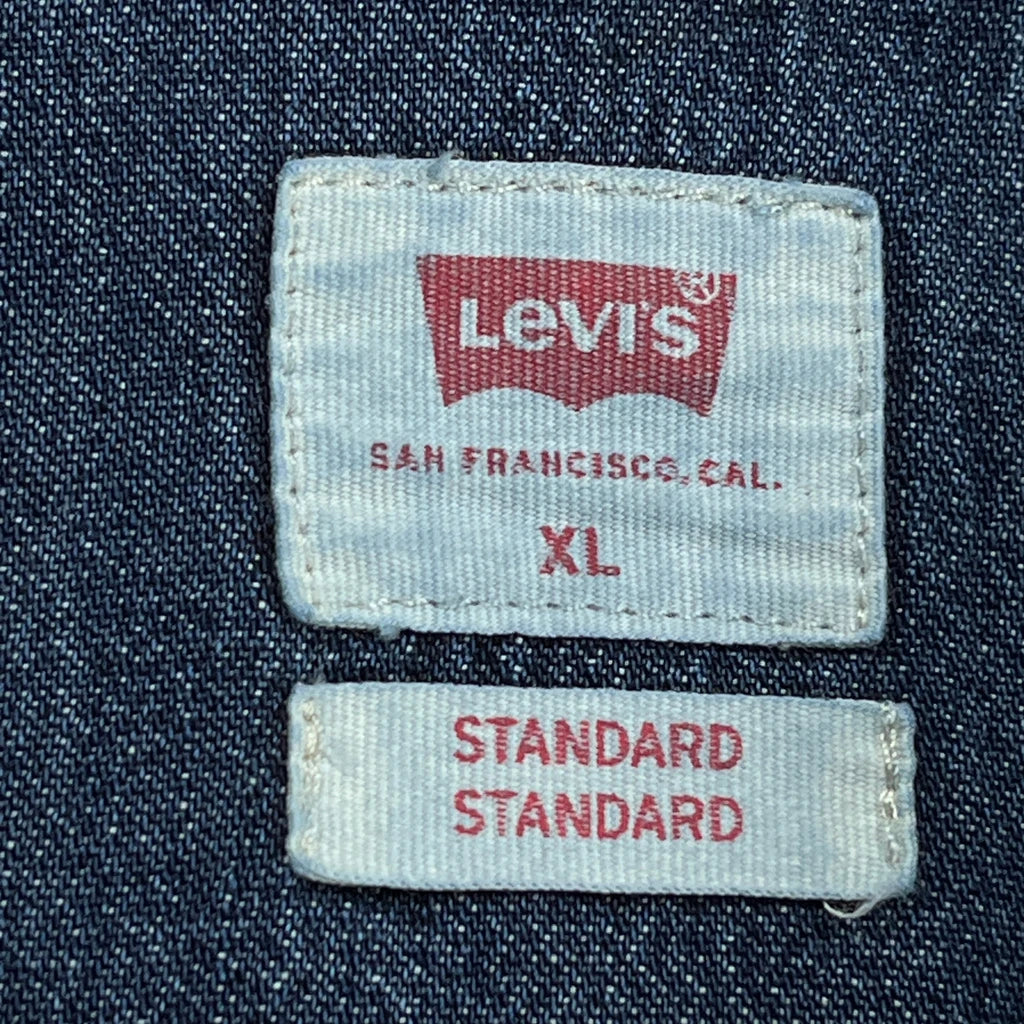 Levis Denim Shirt - XL Blue Denim - Image 3