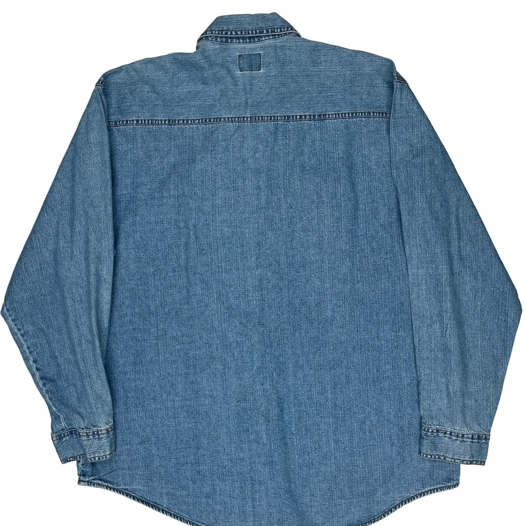 Levis Denim Shirt - XL Blue Cotton - Image 6