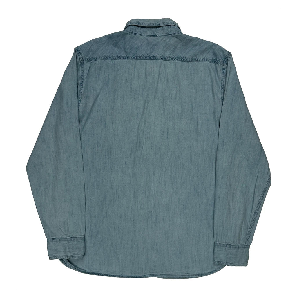 Levis Denim Shirt - XL Blue Cotton - Image 2