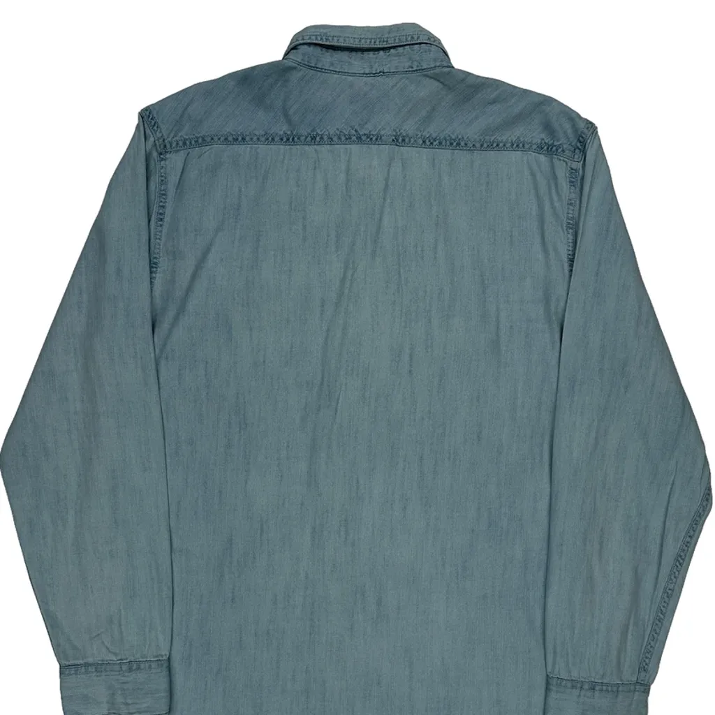 Levis Denim Shirt - XL Blue Cotton - Image 7