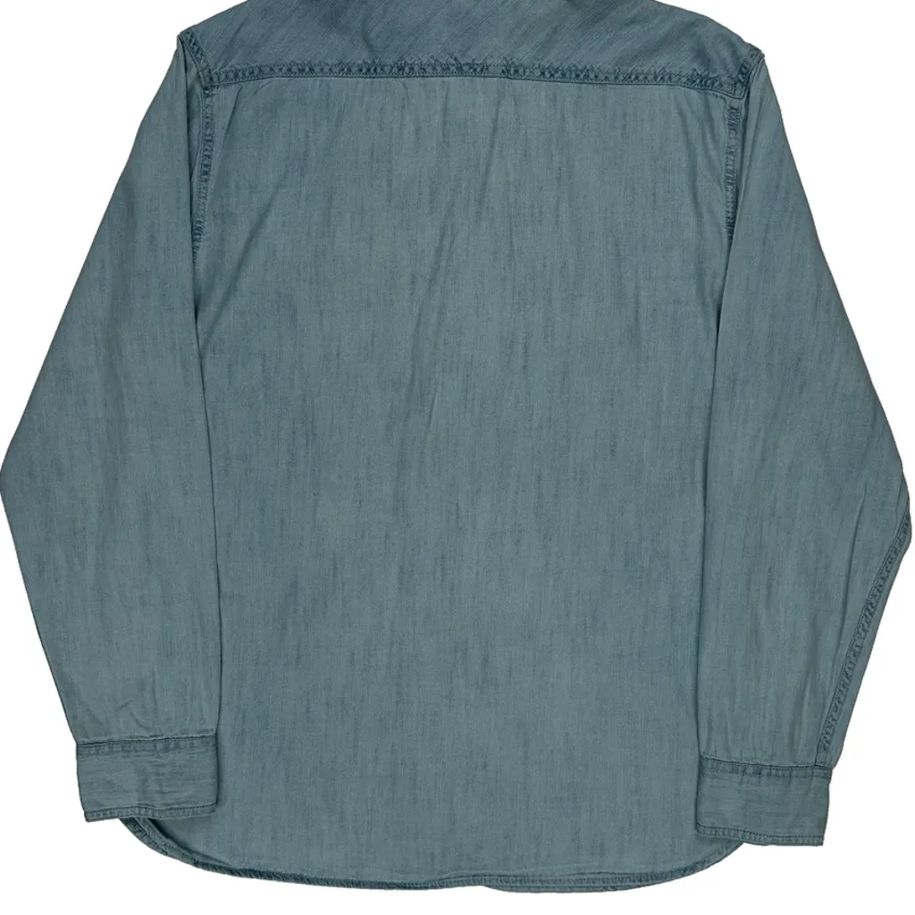 Levis Denim Shirt - XL Blue Cotton - Image 8