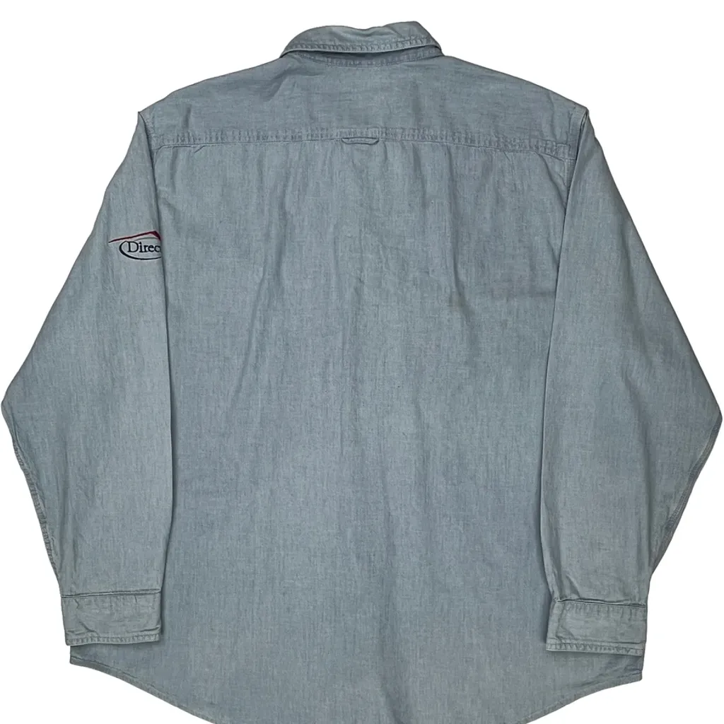 Levis Chambry Denim Shirt - XL Blue Cotton - Image 7