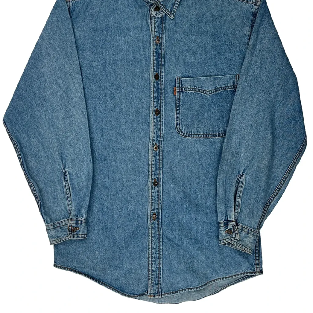 Levis Denim Shirt - XS Blue Cotton - Image 5