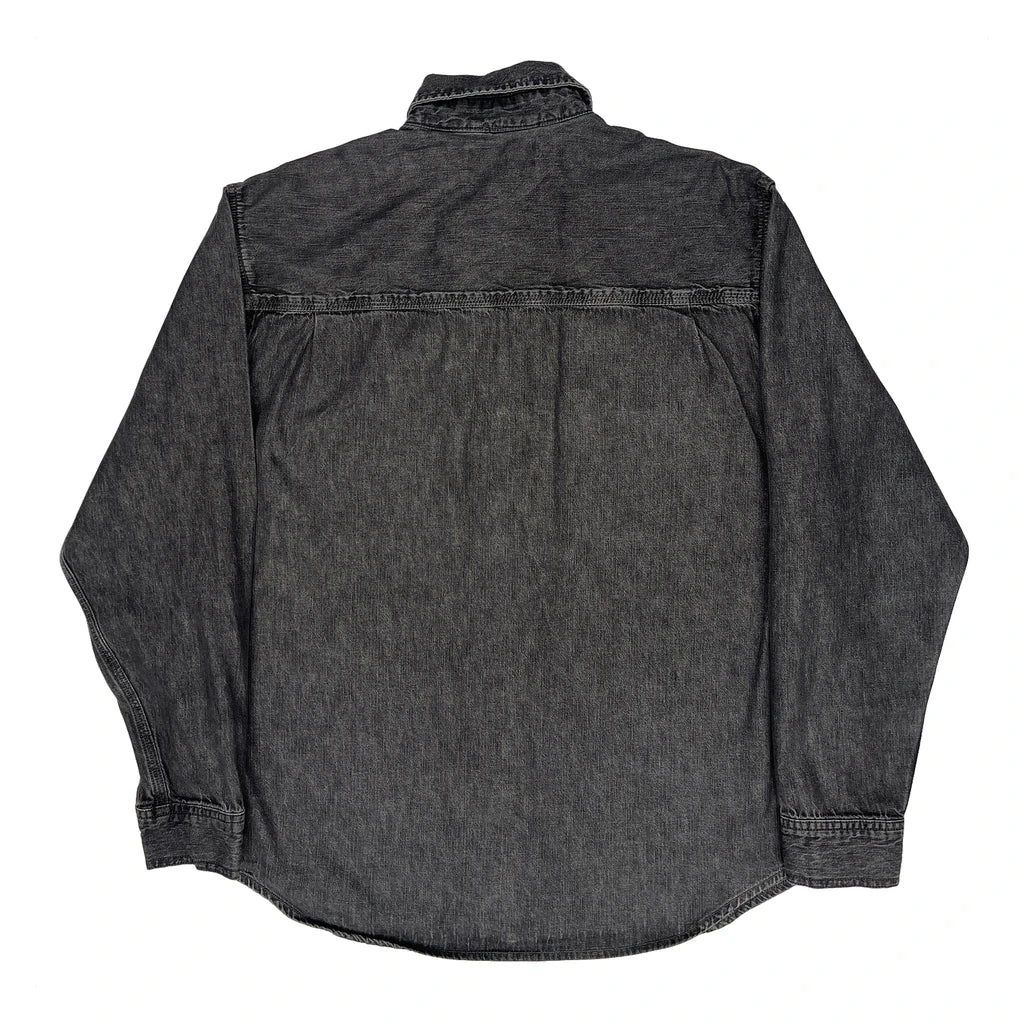 Levis Denim Shirt - Large Grey Cotton - Image 2