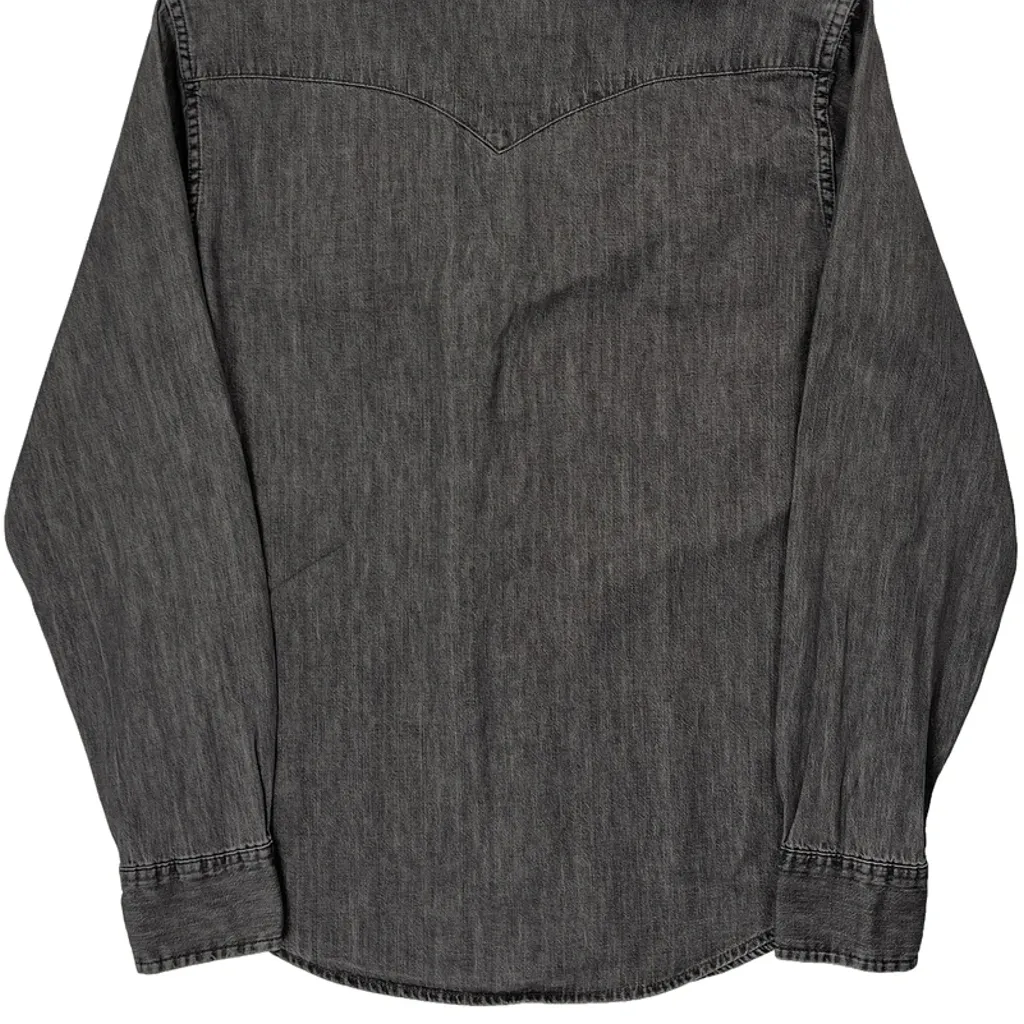 Levis Denim Shirt - Medium Grey Denim - Image 6