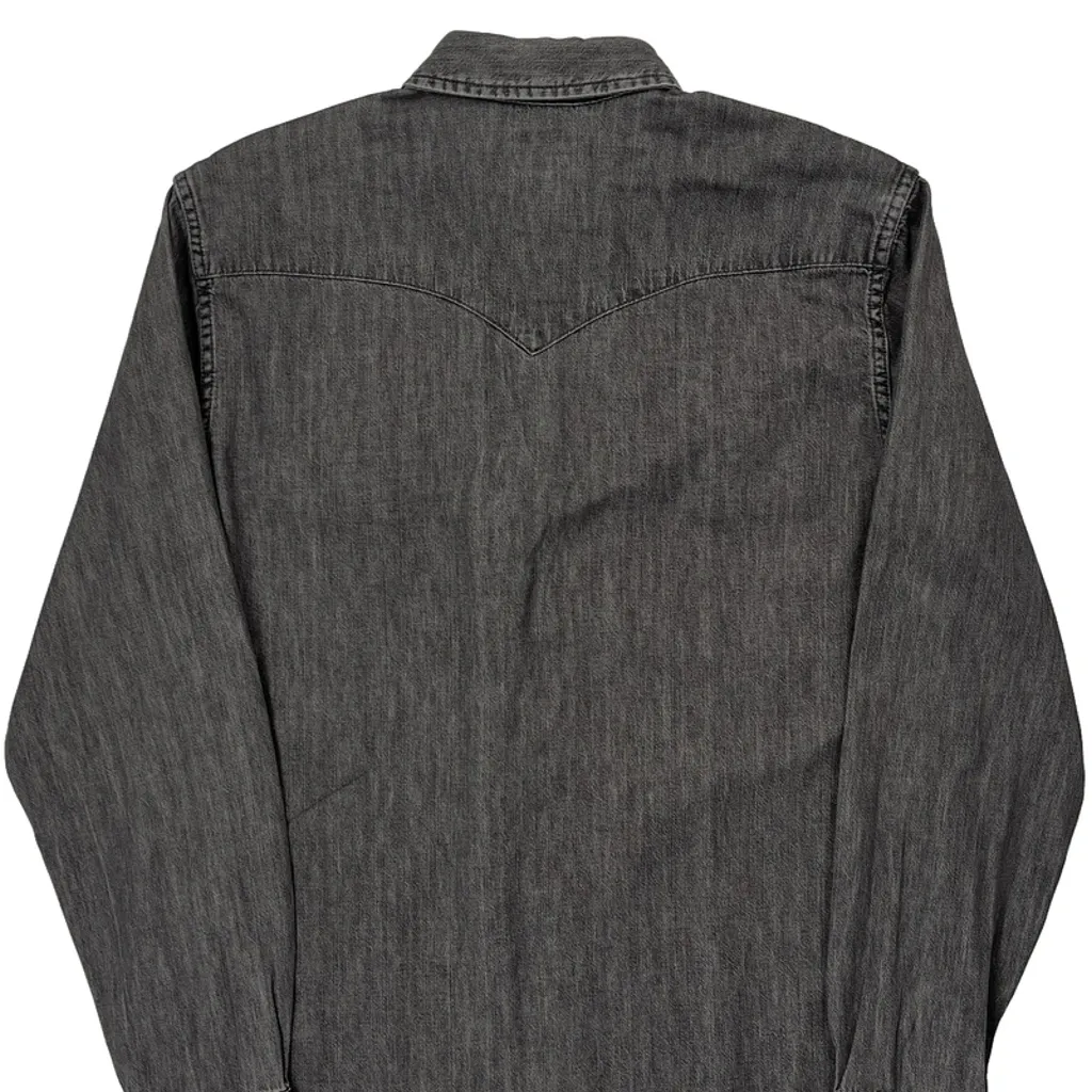 Levis Denim Shirt - Medium Grey Denim - Image 7