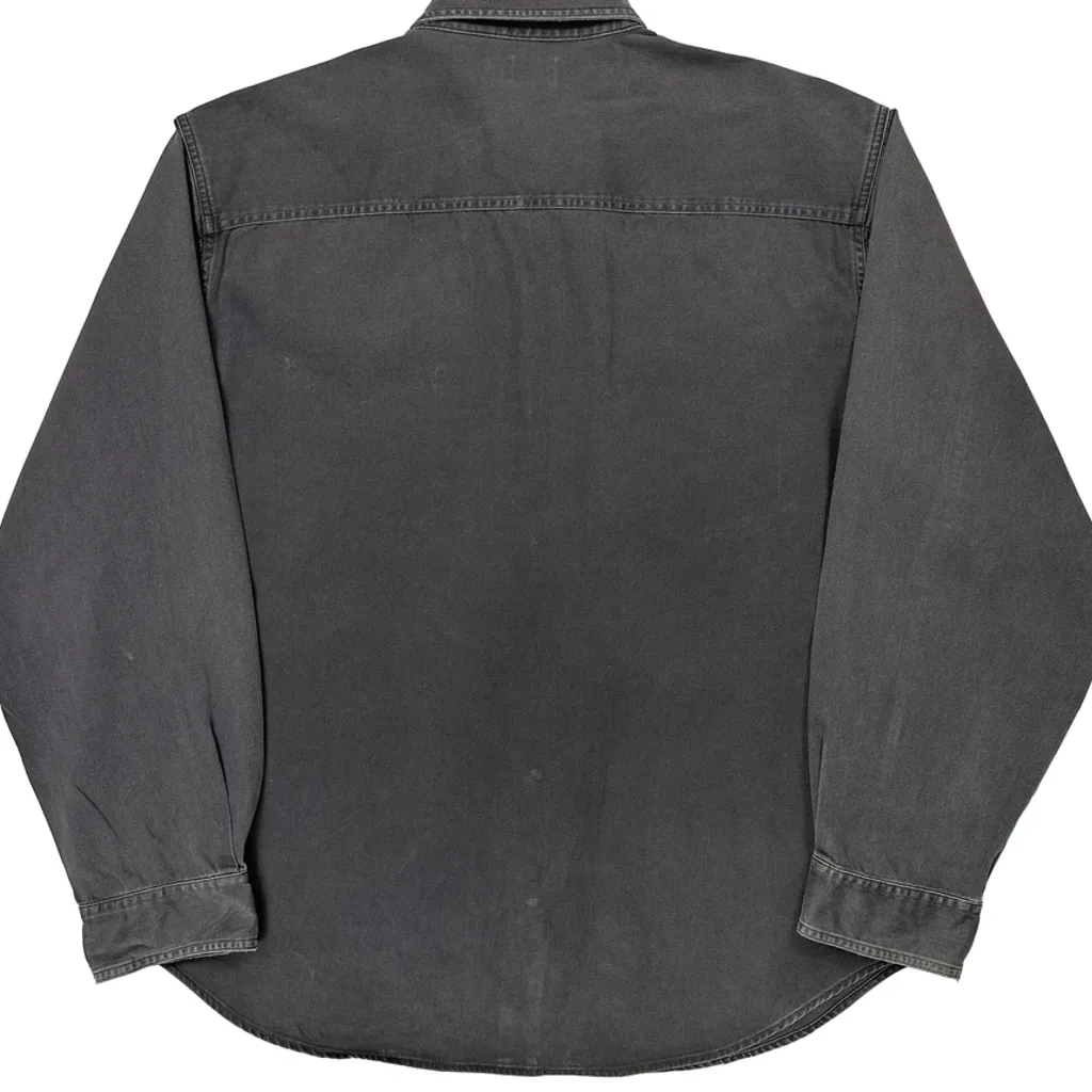 Levis Denim Shirt - 2XL Grey Cotton - Image 6