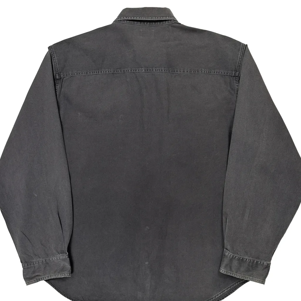 Levis Denim Shirt - 2XL Grey Cotton - Image 7