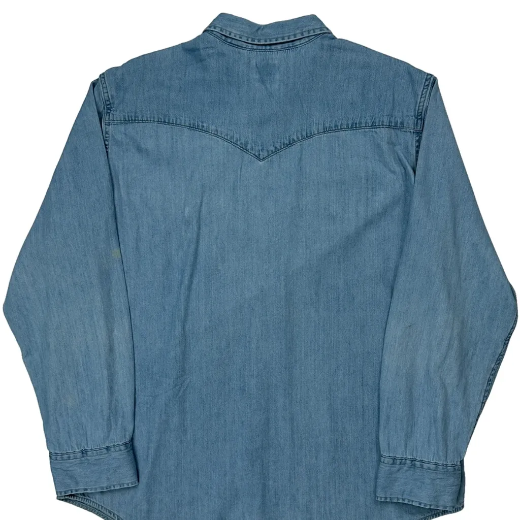 Levis Denim Shirt - XL Light Wash Denim - Image 7