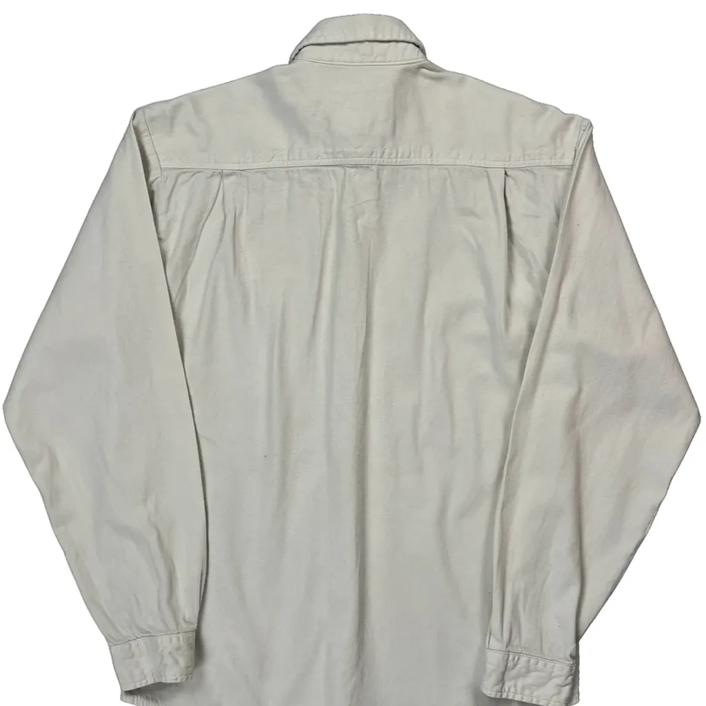 Levis Denim Shirt - Small White Cotton - Image 6