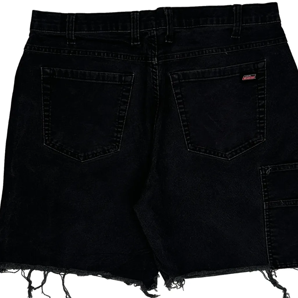 Levis Denim Shorts - 34W 7L Black Cotton - Image 7