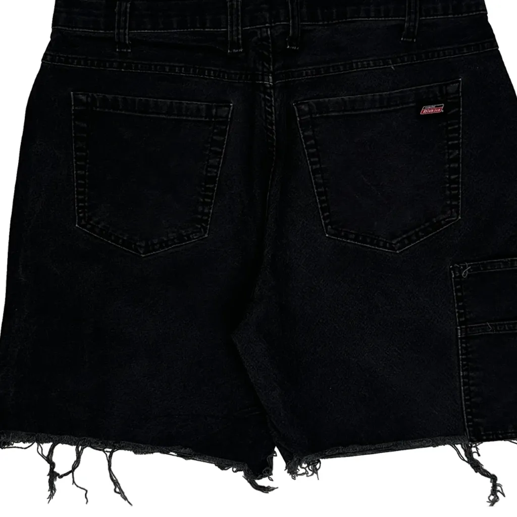 Levis Denim Shorts - 34W 7L Black Cotton - Image 8