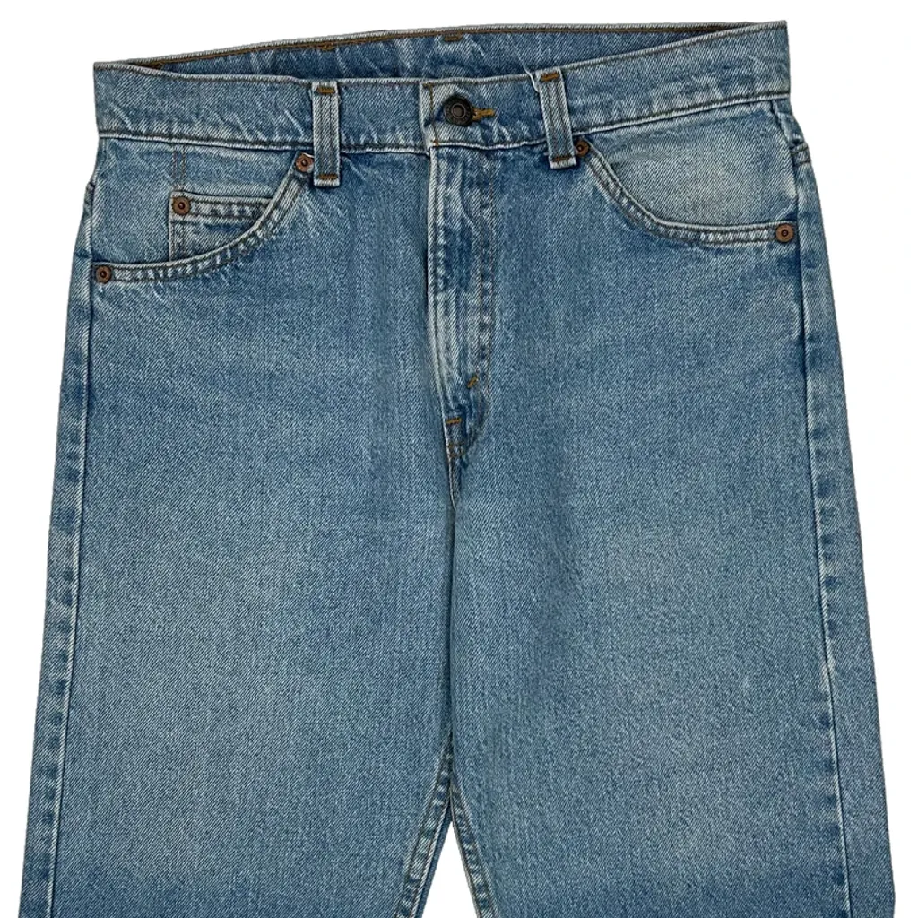 Levis Denim Shorts - 30W 12L Blue Denim - Image 8