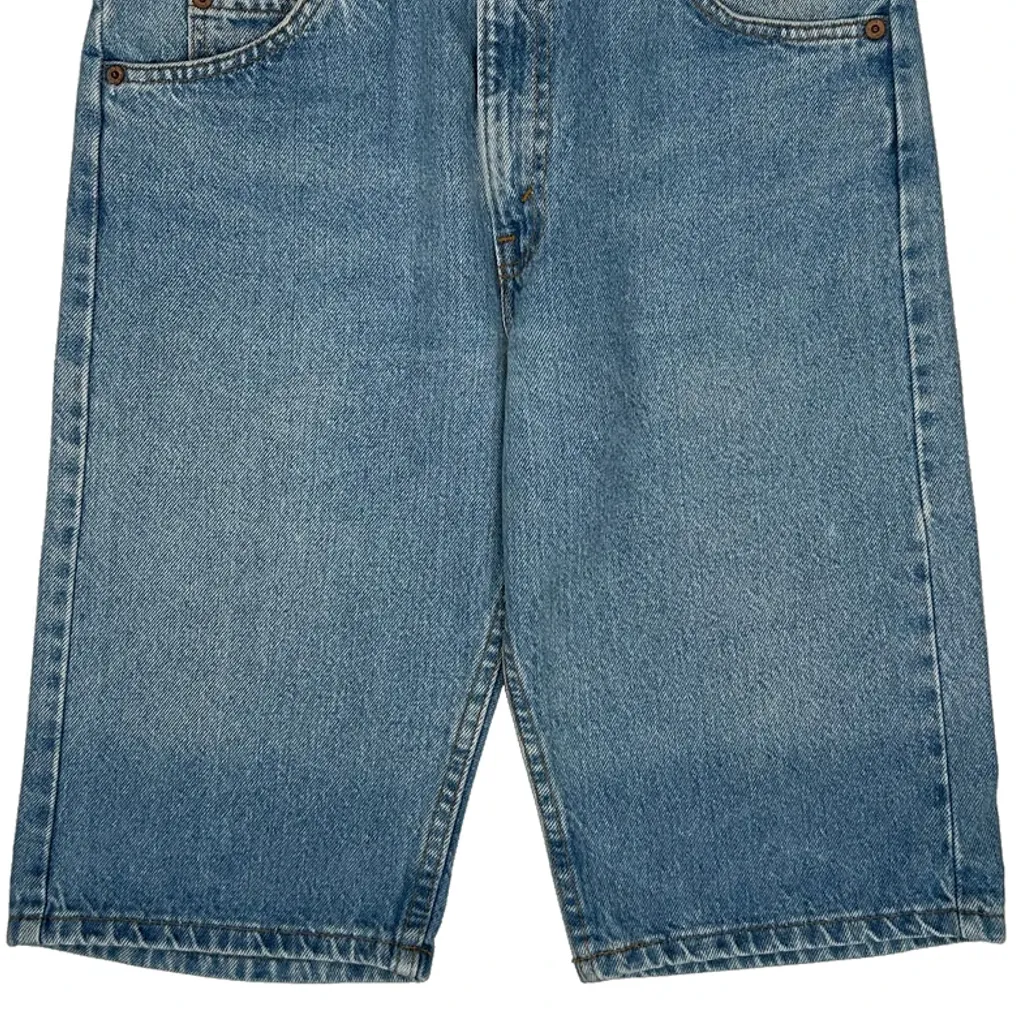 Levis Denim Shorts - 30W 12L Blue Denim - Image 9