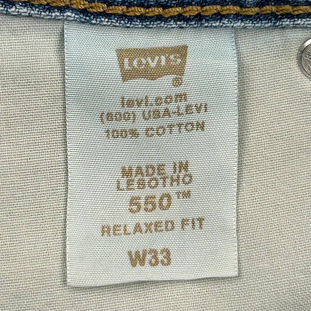 Levis Denim Shorts - 31W 9L Blue Cotton - Image 6