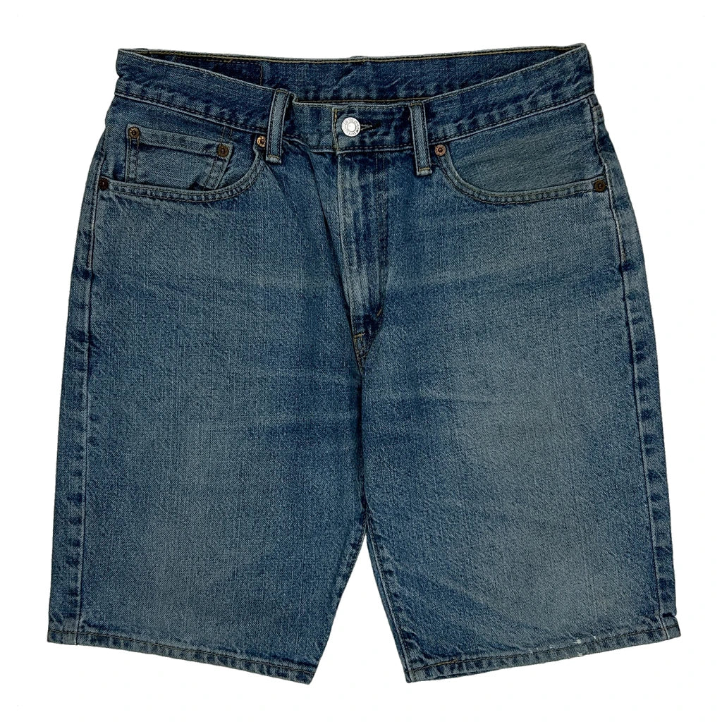 Levis Denim Shorts - 31W 10L Blue Denim - Image 2