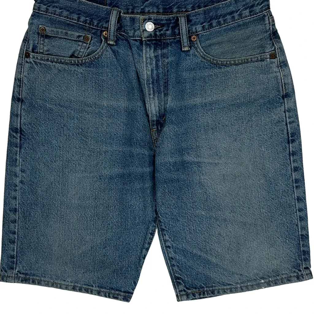 Levis Denim Shorts - 31W 10L Blue Denim - Image 9