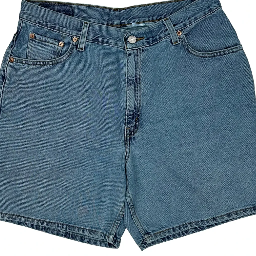 Levis Denim Shorts - 32W 9L Blue Denim - Image 9
