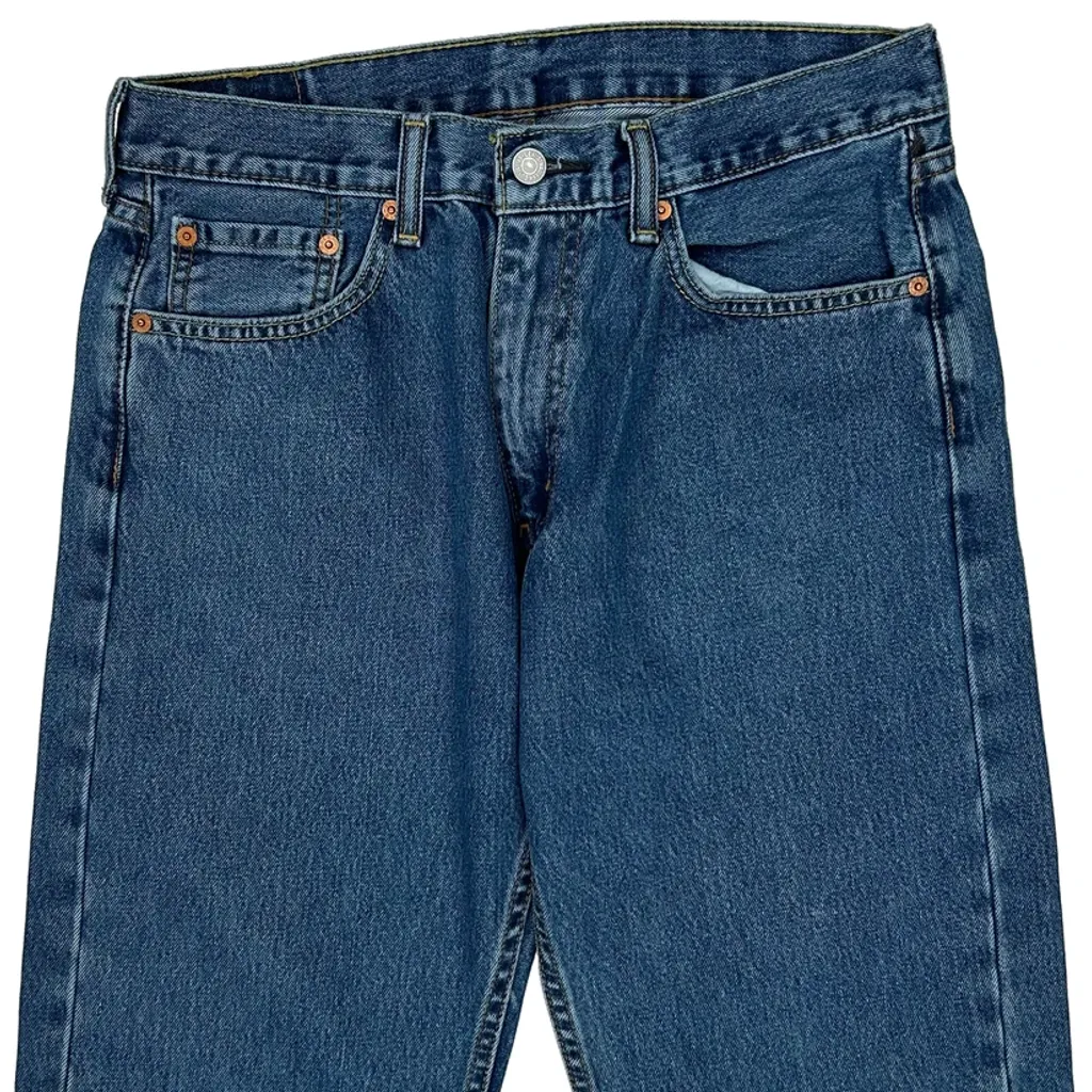 Levis Denim Shorts - 32W 11L Blue Denim - Image 9