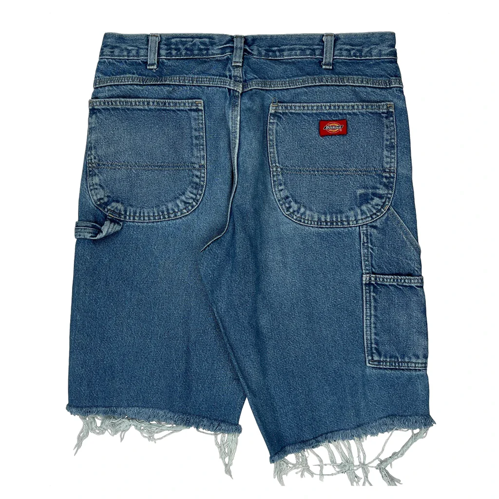 Levis Denim Shorts - 33W 10L Blue Cotton