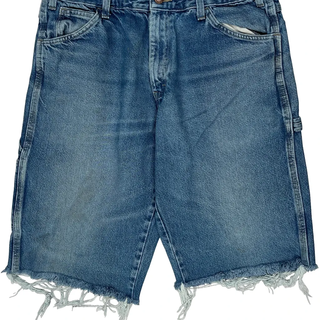 Levis Denim Shorts - 33W 10L Blue Cotton - Image 10