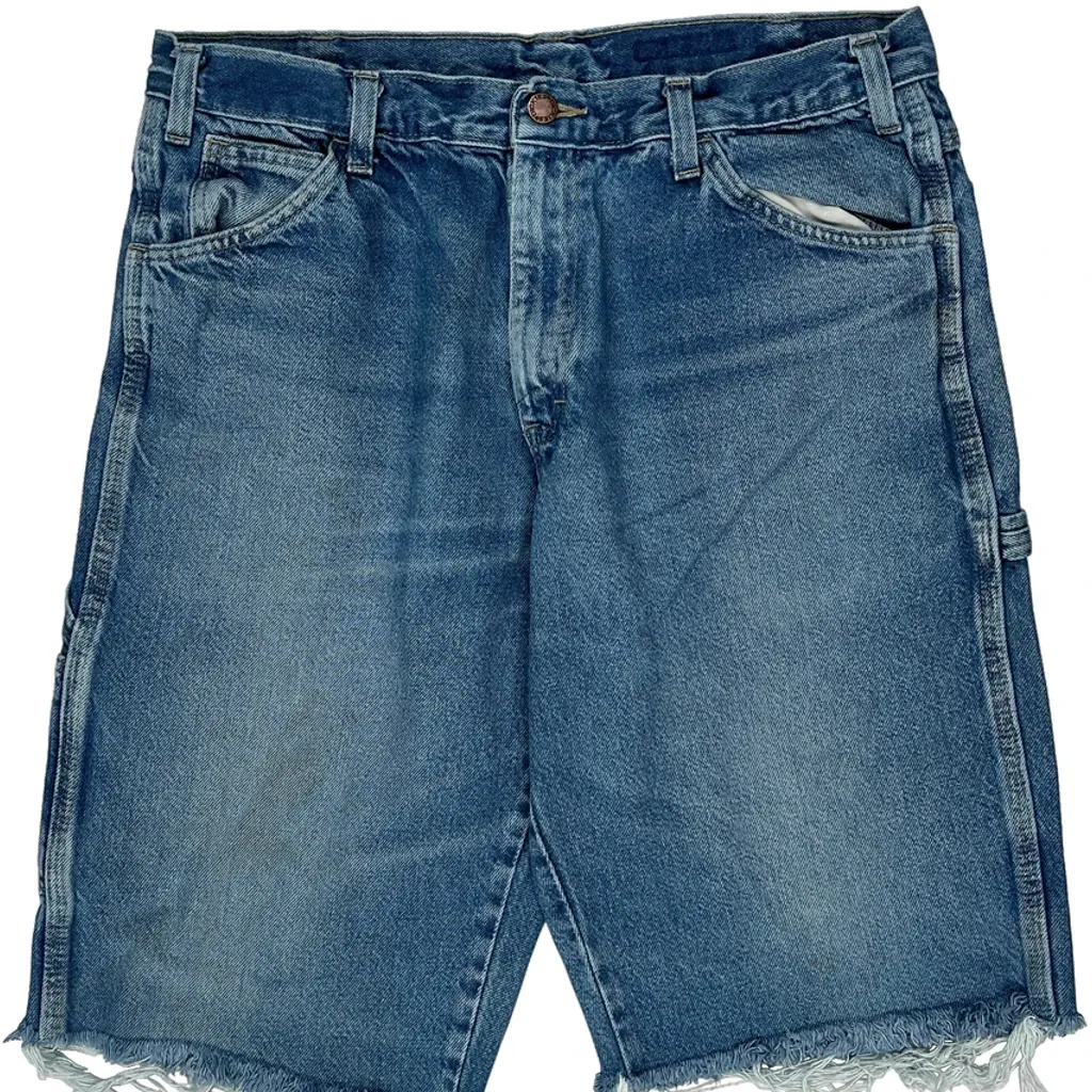 Levis Denim Shorts - 33W 10L Blue Cotton - Image 11