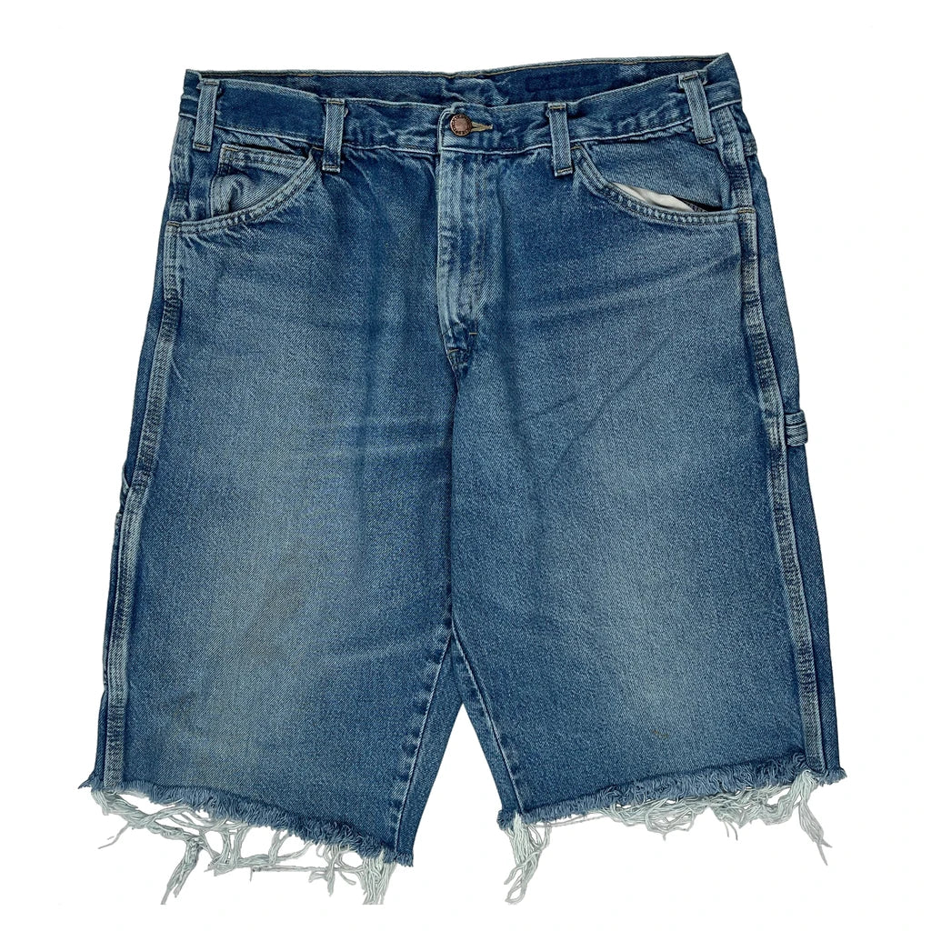 Levis Denim Shorts - 33W 10L Blue Cotton - Image 2