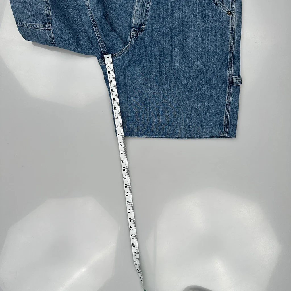 Levis Denim Shorts - 36W 9L Blue Denim - Image 5