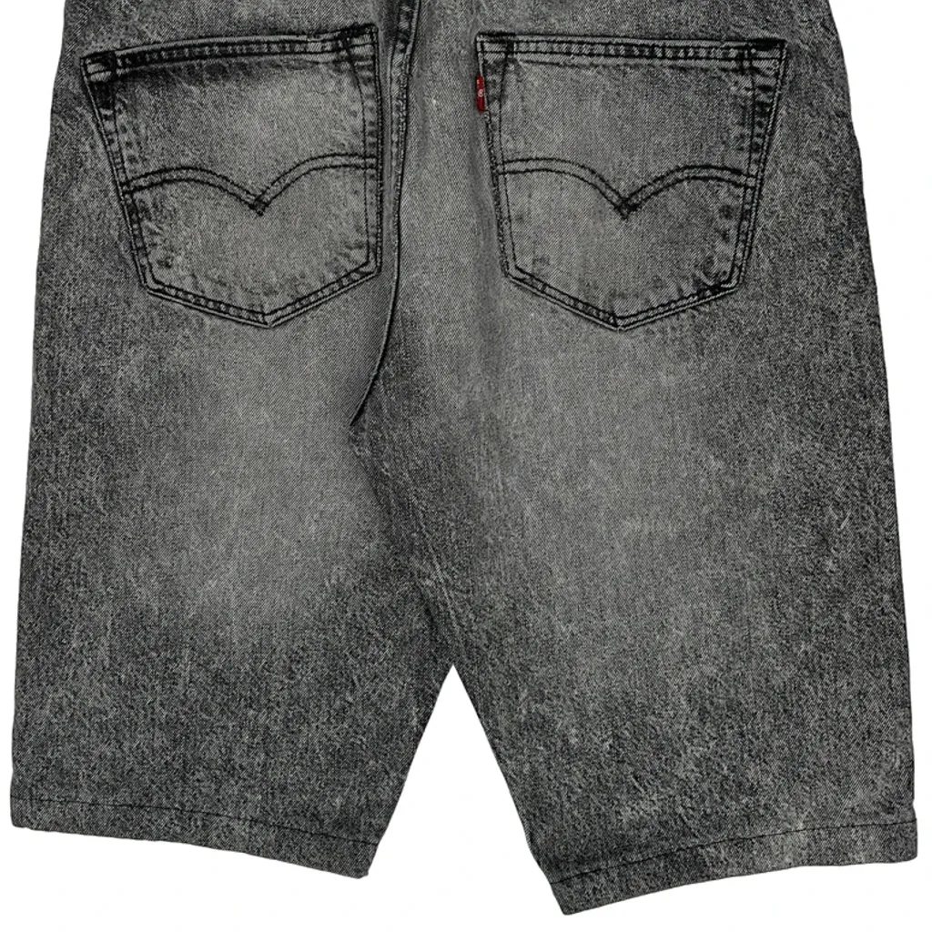 Levis Denim Shorts - 32W 10L Grey Cotton - Image 7