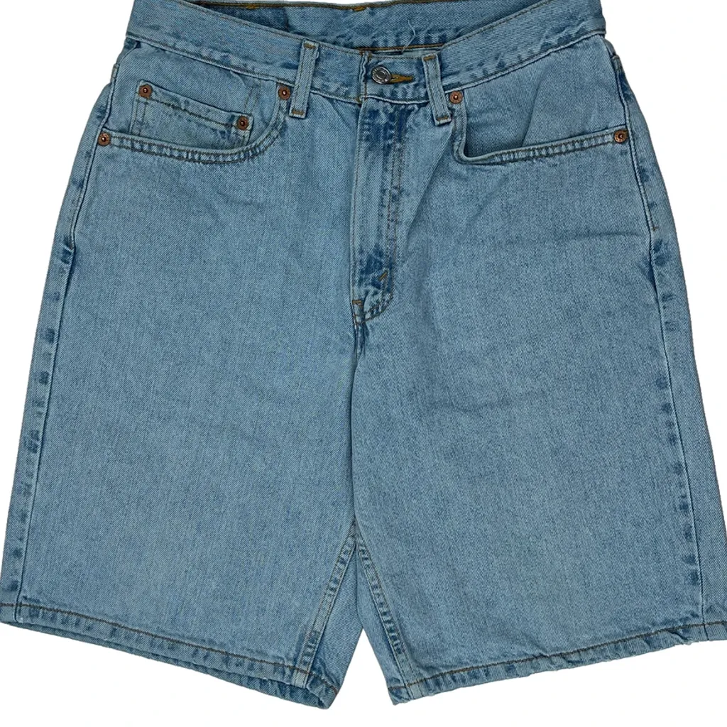 Levis Denim Shorts - 29W 10L Light Wash Denim - Image 8