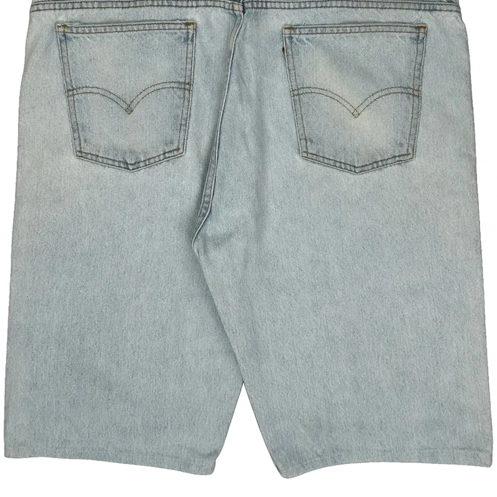 Levis Denim Shorts - 38W 10L Light Wash Denim - Image 7