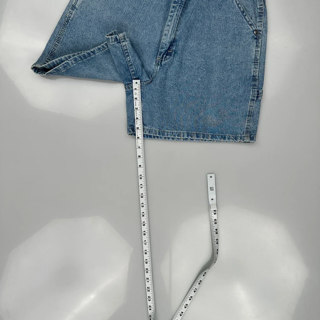 Levis Denim Shorts - 30W UK 12 Blue Denim - Image 5