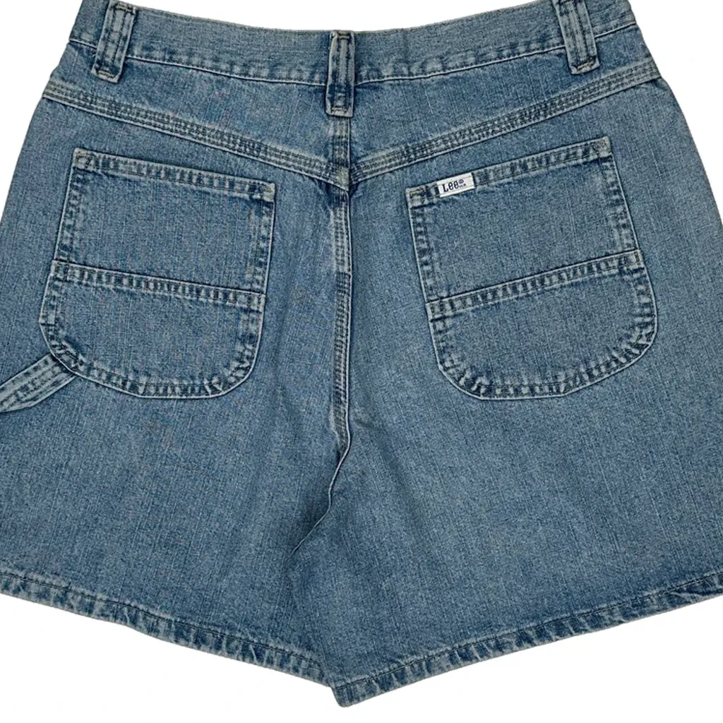 Levis Denim Shorts - 30W UK 12 Blue Denim - Image 6