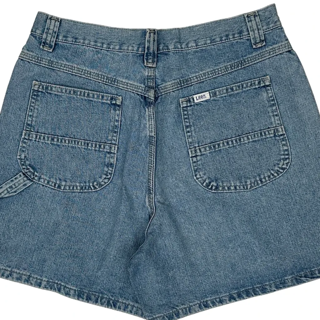 Levis Denim Shorts - 30W UK 12 Blue Denim - Image 7