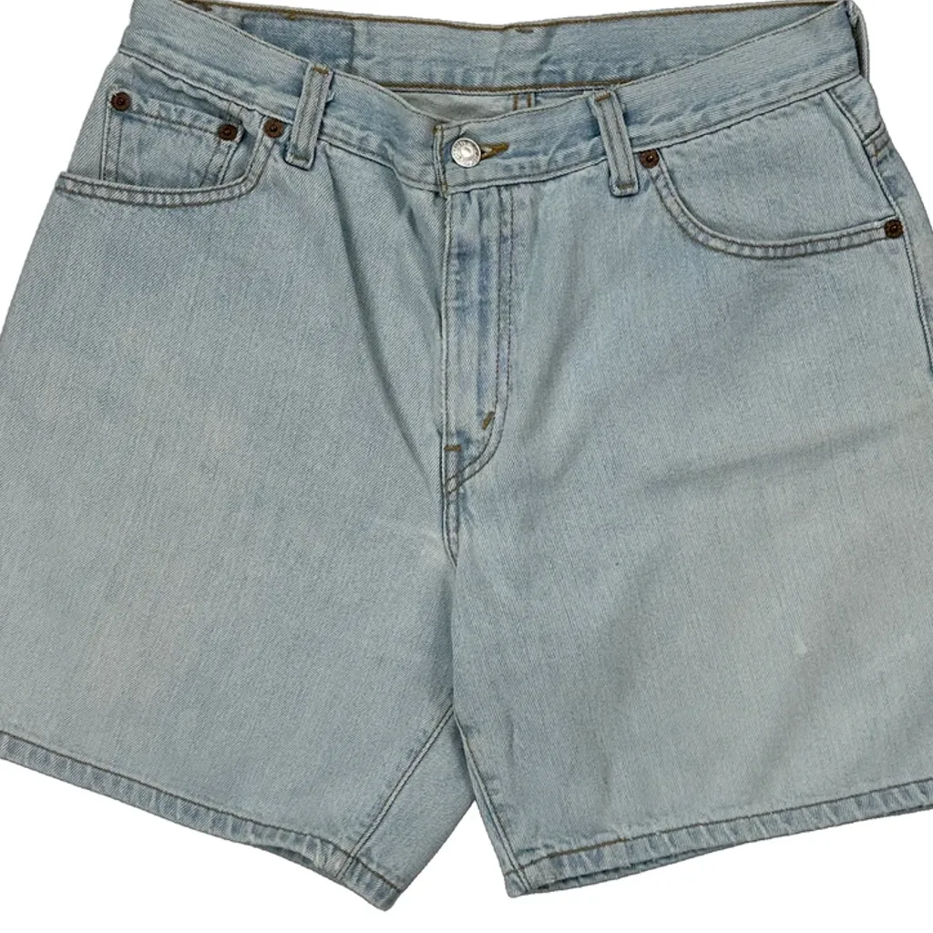Levis Denim Shorts - 29W UK 12 Light Wash Cotton - Image 10