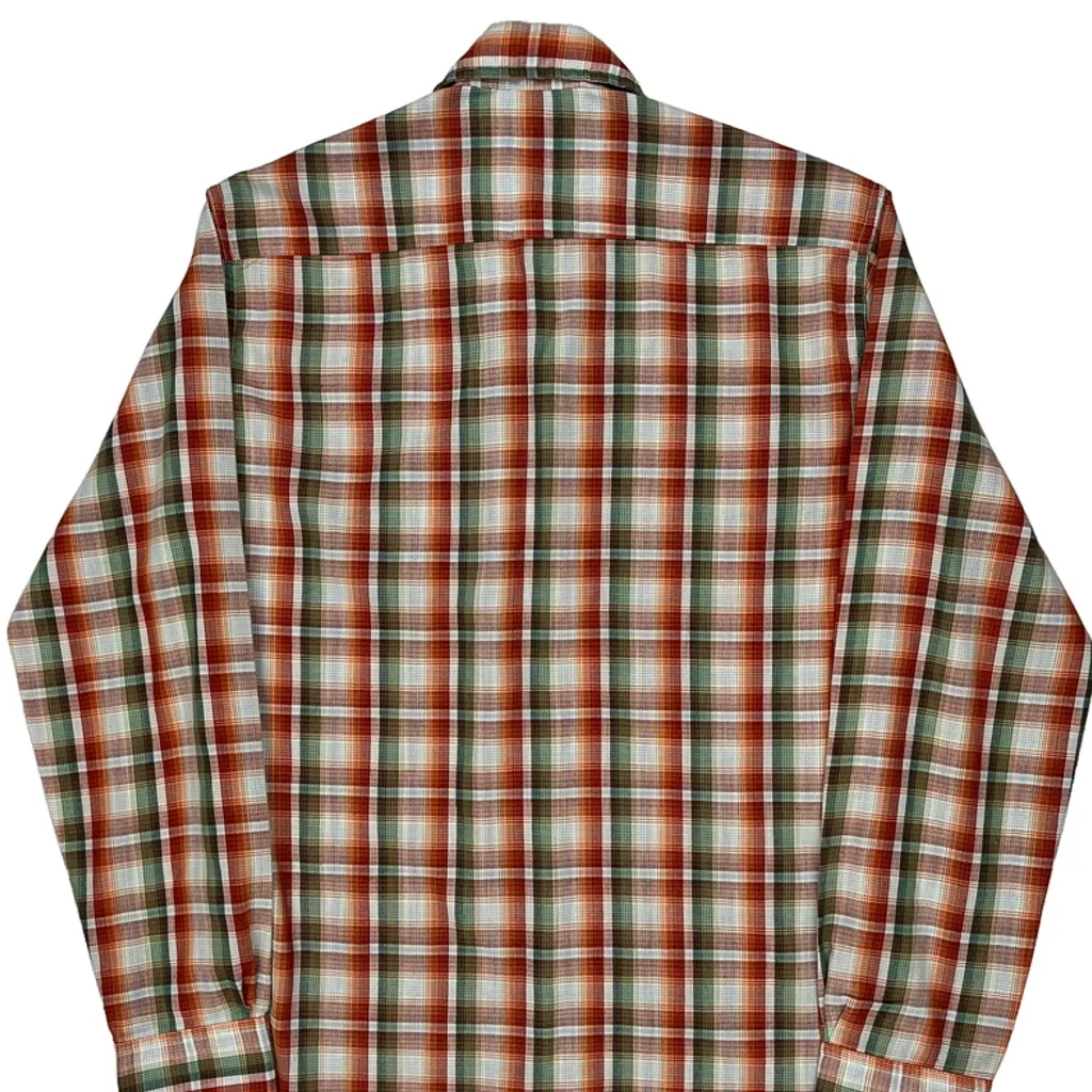 Levis Checked Flannel Shirt - Medium Multicoloured Cotton - Image 7