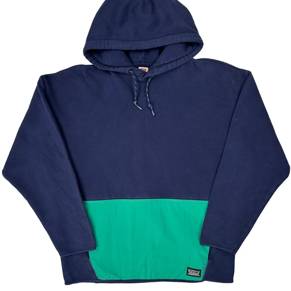 Levis Hoodie - Medium Navy Cotton - Image 5