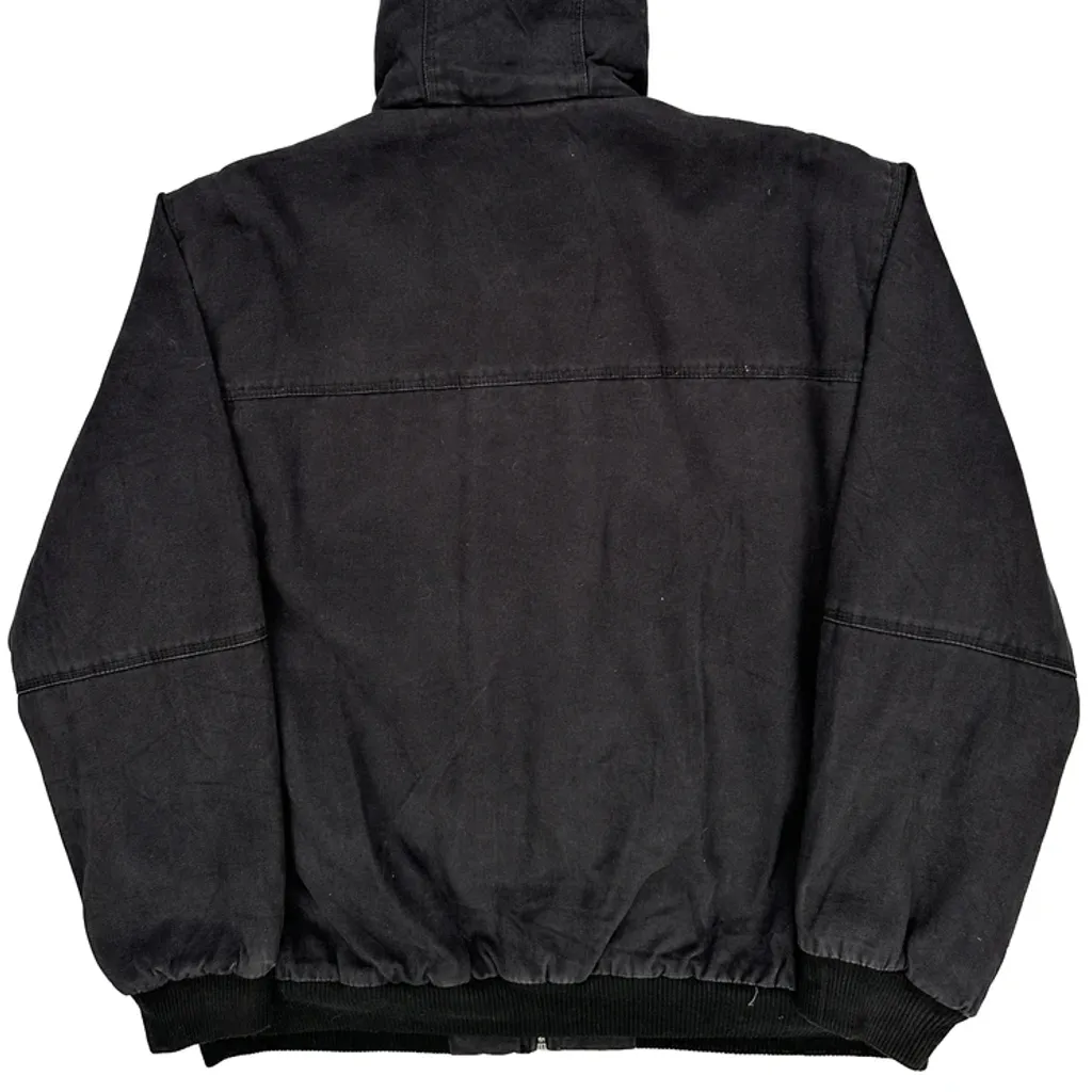 Levis Sherpa Lined Workwear Jacket - 2XL Black Cotton - Image 6