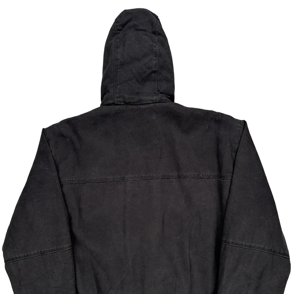 Levis Sherpa Lined Workwear Jacket - 2XL Black Cotton - Image 7