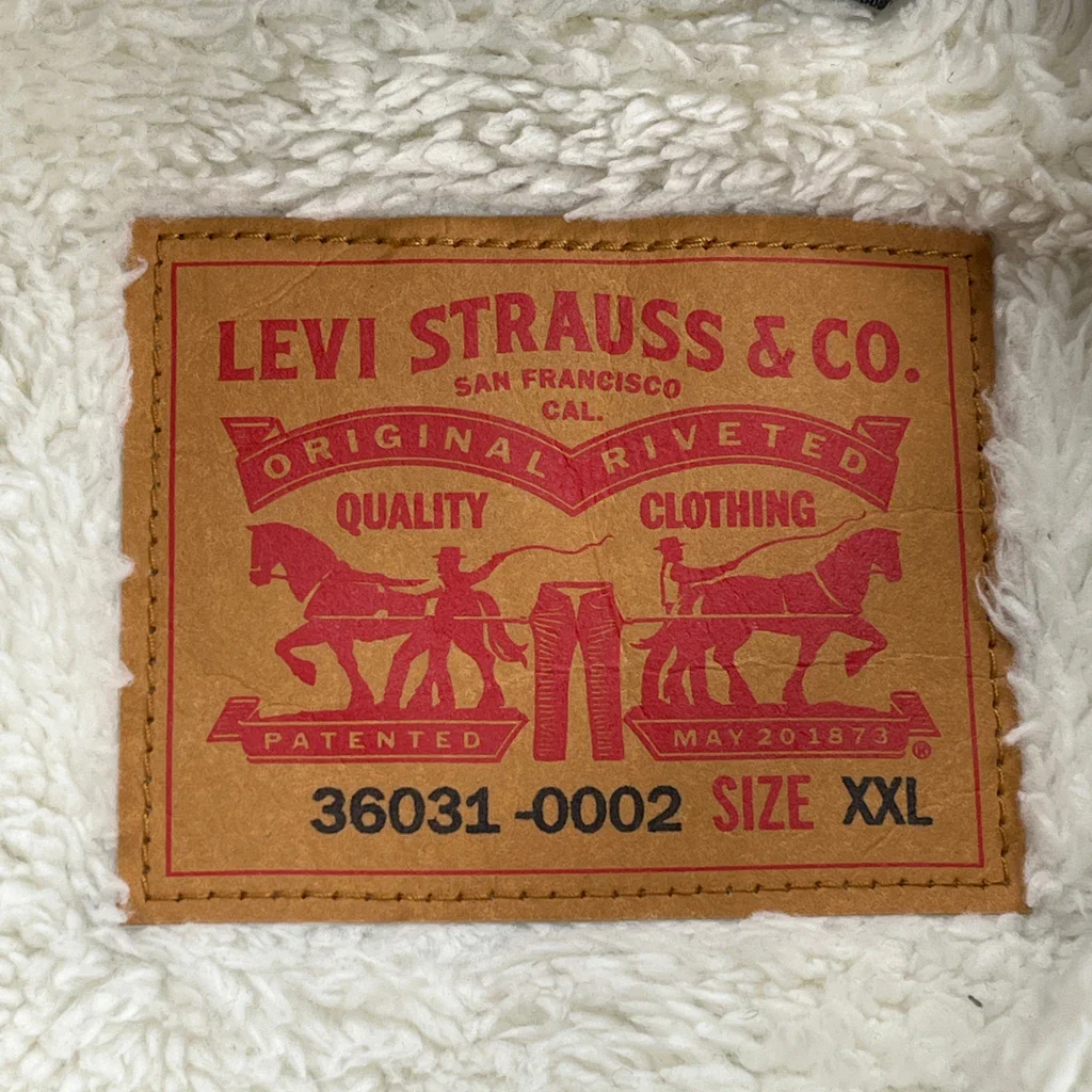 Levis Jacket - 2XL Black Polyester - Image 3