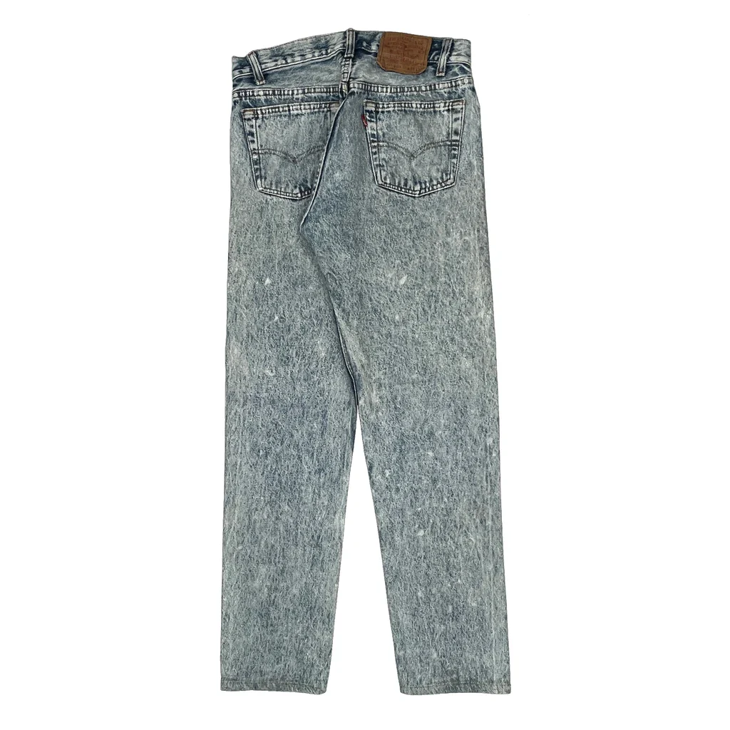 Levis Jeans - 29W 30L Acid Wash Denim