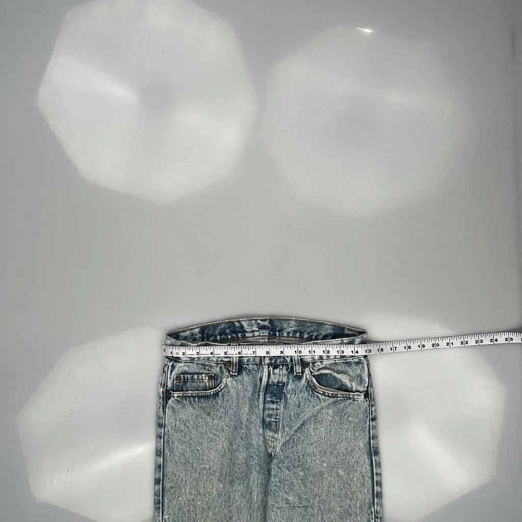 Levis Jeans - 29W 30L Acid Wash Denim - Image 3