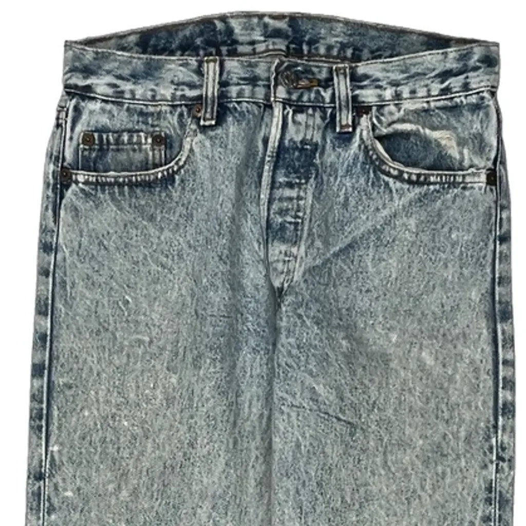 Levis Jeans - 29W 30L Acid Wash Denim - Image 9