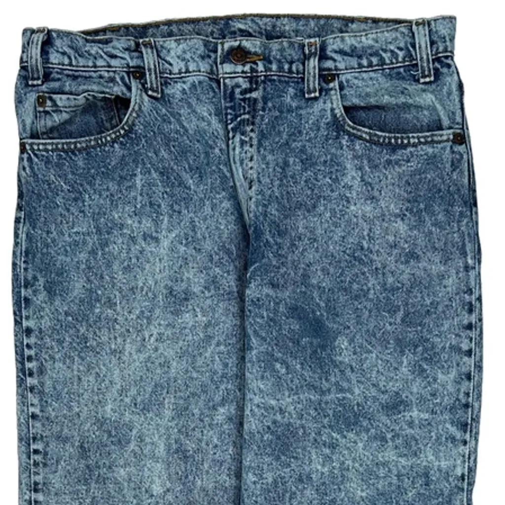 Levis Jeans - 34W 30L Acid Wash Denim - Image 9
